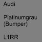 Preview: Audi, Platinumgrau (Bumper), L1RR.